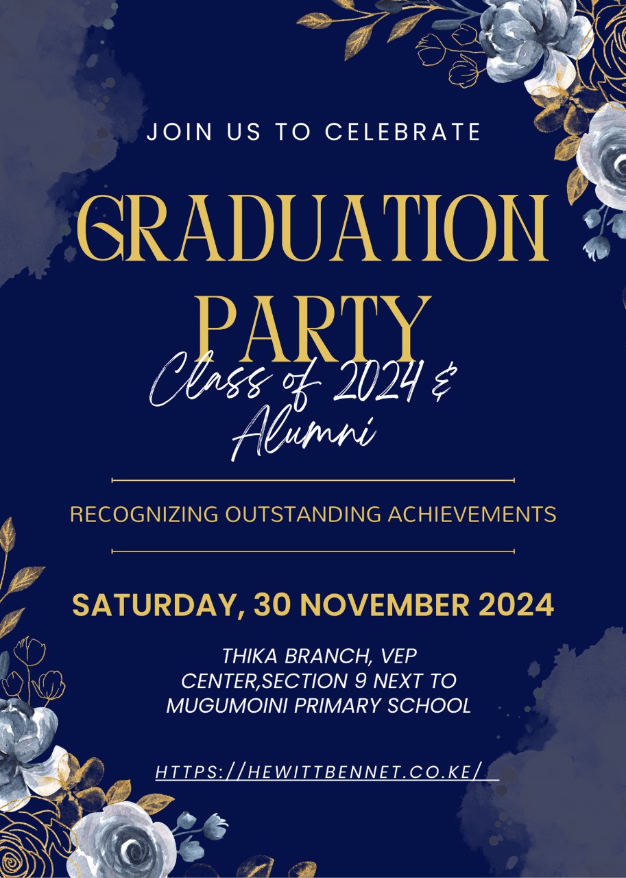 Hewitt and Bennet International College 2024 November  Graduation